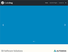 Tablet Screenshot of codedog.com.au
